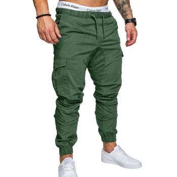 2019 Prekės Vyrų Kelnės Hip-Hop Haremas Poilsiu Kelnes 2018 Vyriškos Kelnės Mens Poilsiu Kietosios Multi-pocket Pants Sweatpants Dydis M-3XL