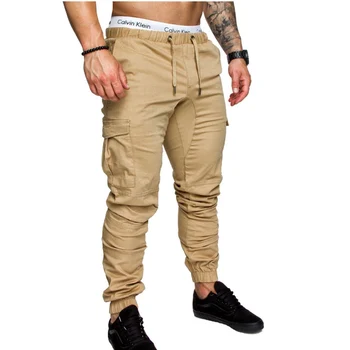 2019 Prekės Vyrų Kelnės Hip-Hop Haremas Poilsiu Kelnes 2018 Vyriškos Kelnės Mens Poilsiu Kietosios Multi-pocket Pants Sweatpants Dydis M-3XL