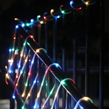Led lempa Virvę Juostelės Kalėdų šviesos 8 Žaisti Režimai, Nuotolinio Valdymo pultas, USB Girliandą Lauke sodo Puošmena Žibintai LED Virvę Žibintai