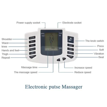 Dešimtis Elektroninių Akupunktūra Viso Kūno Lieknėjimas Impulso Masažas Raumenų Stimuliatorius Raumenų Skausmo Terapija Sveikatos Priežiūros Massager
