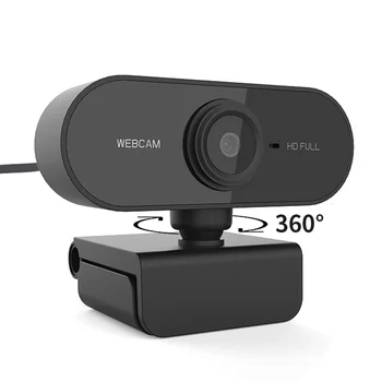 Mini USB Kamera HD 1080P Darbalaukio Nešiojamas KOMPIUTERIS WebCamera-Live Transliacijos Vaizdo skambučius, Konferencijos, Darbas Internete, Klasės Didmeniniams