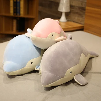 Minkštas Delfinų Pliušinis Žaislas Jūros Gyvūnų Lėlės iškamša Žuvų Pagalvę Vaikams, Žaislas Kalėdų Dovana Mergaitėms
