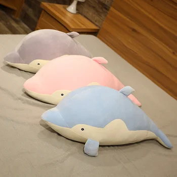 Minkštas Delfinų Pliušinis Žaislas Jūros Gyvūnų Lėlės iškamša Žuvų Pagalvę Vaikams, Žaislas Kalėdų Dovana Mergaitėms