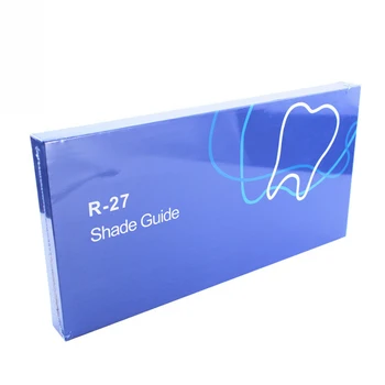 1 nustatyti dantų balinimas dantų 27 Spalvų Lyginamąjį veidrodžio Plokštelė, dantų balinimo priemonės, Odontologijos produktų Stomatologas 3D Atspalvį Vadovas