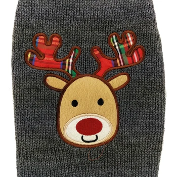 Kalėdos Naminių Šunų Drabužius Elnių Dizaino Megztinis Kalėdų Šiltas Mažylis Kailis Trikotažas Puloveris Briedžių Kostiumai Vidutinis Didelis Šunys