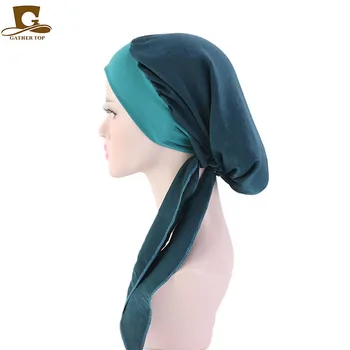 Vientisos spalvos modeliavimo šilko skara mergautinė plaukų skara paslaptingas kilnus graži moteris ruožas lankelis nerijos pirate hat dovanos