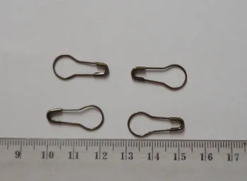 500PCS 2.2 cm Antikvariniai bronzos Apvalios Galvos Metalo Žymeklį pin žiogeliai geležies medžiagos hijab ženklelis,pakabinti tegus smeigtukai didmeninės