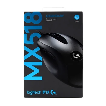 2018 nauja versija Logitech MX518 16000DPI Klasikinių Žaidimų pelės