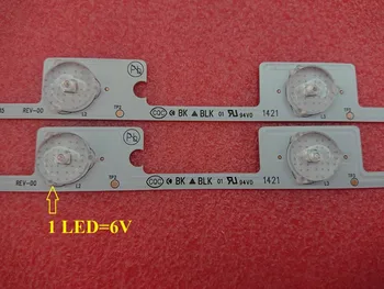 100 VNT.*6 LED*6 V 442mm NewTV backlight LED strip baras KDL48JT618U KDL48JT618A 35018539 35018540