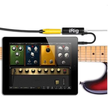 IRig 4Pcs Gitaros Efektų Sąsajos Adapteris Keitiklis Nuorodą Prietaisų Gitara Sąsajos Keitiklis Pakeitimo