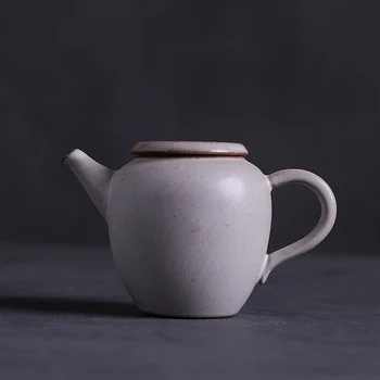 LUWU baltos keramikos virdulys rankų darbo kinų kungfu arbatos puodą drinkware 110ml
