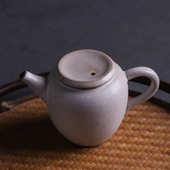 LUWU baltos keramikos virdulys rankų darbo kinų kungfu arbatos puodą drinkware 110ml
