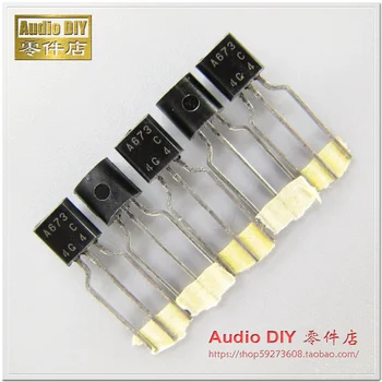 2018 karšto pardavimo 30pcs/50pcs Hitachi 2SA673C (A673,PNP) garso dažniausiai naudojami mažos galios tranzistorius nemokamas pristatymas