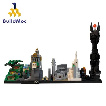 Karo Serija Skyline Challenge Architektūros Modelis Imituojamas Battlefield Magija Tvirtovės Statyba Blokai Nustatyti Berniukas Žaislai, Gimtadienio Dovana