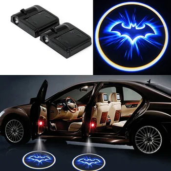 2*Belaidis Automobilio Duris LED Sveiki Lazerinis Projektorius Logotipas Mandagumo Šviesos Universalus visiškai Naujas Ir Aukštos Kokybės