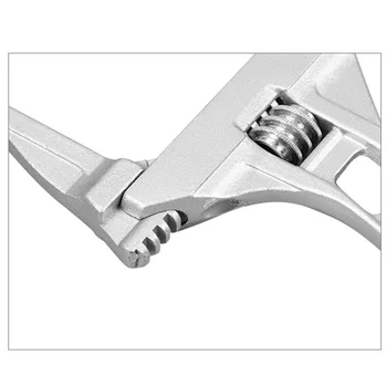 ZK30 Reguliuojamas Raktas Universalus Raktas Aliuminio Lydinio Raktas, Didelis Raktas Atviru galu Rankiniai Įrankiai Vandens Vamzdžių Sriegimo Vonios kambarys