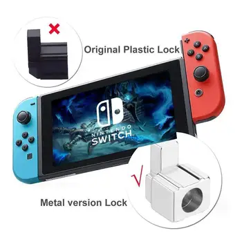 Yoteen Džiaugsmas-con Pakeitimo Skląsčiai Nintendo Pereiti Metalo Lock Sagtis Remonto Įrankių Rinkinį Su Atsuktuvai