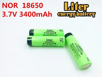 Litro energijos baterijos 1PCS originalus 18650), 3,7 V 3400MAH baterija NOR18650B ličio-jonų Rechargebale baterija tablet pc