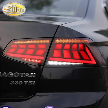 Automobilio LED užpakalinis Žibintas užpakalinis žibintas Volkswagen Passat B8 2017 2018 2019 Galinis Rūko Žibintas + Stabdžiu + Atvirkštinės Šviesos + Dinaminis Posūkio Signalo