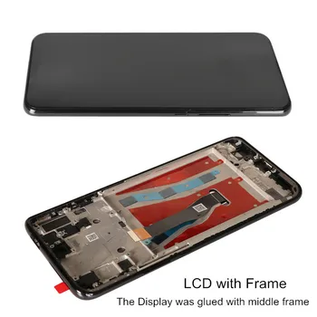 LCD Garbę 9X Premium STK-LX1 Ekranas LCD su Rėmu Jutiklinio Ekrano Pakeitimas Huawei Honor 9 X 9 X Premium 