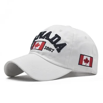 Greitas pardavimas eBay populiarus užsienyje laišką, Kanada beisbolo kepuraitę vyrų ir moterų Kepurė Medvilnė