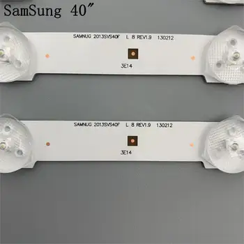 42pcs 832mmLED Apšvietimas LampStrip 13 led SamSung 40inch D2GE-400SCA-R3 TV UA40F5500 2013SVS40F UE40F6400 D2GE-400SCB-R3 LCD