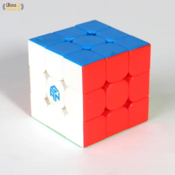 GAN330 Greitis Kubas 3x3x3 Keychain Kubą 3x3 Cubo Magico 3x3x3 Magija Kubeliai GAN 330 Speedcube Cubeing Cuber Įspūdį Žaislas