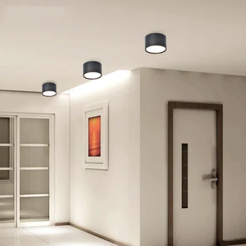 LED Lubų Šviesos Šiuolaikinės Plafondlamp Paviršiaus Flush Mount Lubų Lempa, Miegamasis, Gyvenamasis Kambarys su Virtuvės Fojė Akrilo 18W 24W 110V, 220V