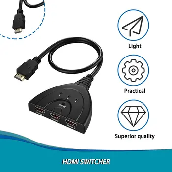 Nešiojamų 3 HDMI suderinamus Uostų ir 1 HDMI suderinamus Iš 