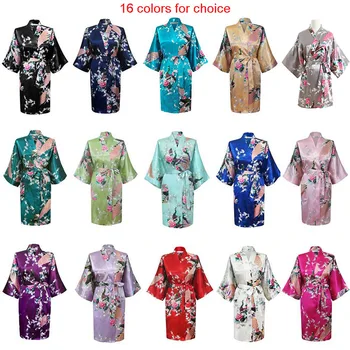 Viskozė Chalatai Moterims naktiniai drabužiai Gėlių Namų Drabužių Intymus apatinis Trikotažas Atsitiktinis Kimono Vonia Suknelė Sexy Lady Night Dress Negabaritinių 3XL