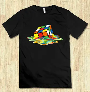 Rubic s Cube Sheldon Cooper marškinėliai Big Bang Teorija Tee