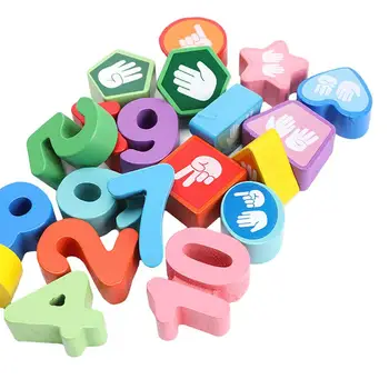 Mediniai Abacus Skaičiavimo Žaislas Aritmetinis Montessori Matematikos Švietimo Žaislai, Matematikos Skaičiavimo Lenta, Skirta Ikimokyklinio Amžiaus Vaikams