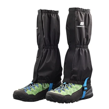 Unisex Vandeniui Legging Gaiter Kojos Padengti Kempingas, Žygiai Slidinėjimo Įkrovos Kelionės Batų Vėjo, Sniego Medžioklės Laipiojimo Getrai