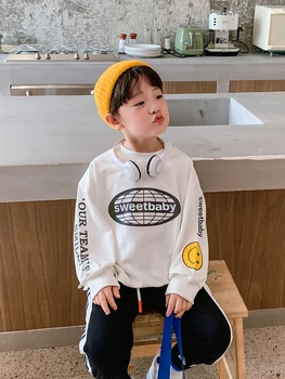 Berniuko Atspindintis ilgomis Rankovėmis T-shirt 2020 Naujas Mados Kid ' s Jacket Vaikų korėjos Stiliaus Vaikų Drabužių Rudens