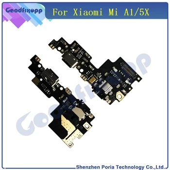 Mobiliojo Telefono Flex Kabeliai Xiaomi Mi A1 MiA1 Mi 5X Mi5X Dock 