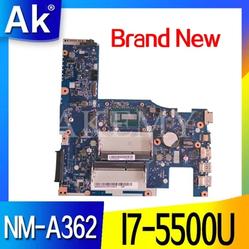 MB AKEMY NM-A362 Nešiojamojo kompiuterio motininė plokštė Lenovo G50-80 originalus mainboard I7-5500U