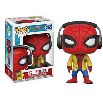 POP Marvel Spider-Man Homecoming temą PVC Veiksmų Skaičius, Avengers3 Begalybės Karo Surinkimo žaislai Vaikams Kalėdų dovana