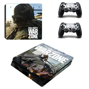 Modern Warfare PS4 Slim Lipdukai Play station 4 Odos Lipdukas Lipdukai PlayStation 4 PS4 Slim Konsolės & Valdytojas Odos, Vinilo