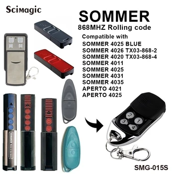 SOMMER Imtuvas Ir SOMMER Garažo vartų Nuotolinio Valdymo 868MHz 434.42 MHz