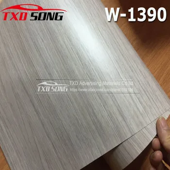 Aukščiausios kokybės W1390 Medienos PVC vinilo lipdukas Medienos Kino optikos wrap vyniojimo vidaus apdailos medienos grūdų pvc vinilo kinas lipdukas