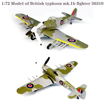 1:72 Kovotojas modelis Britų taifūnas mk.1b II Pasaulinio Karo Galutinio produkto surinkimas modelis 36310