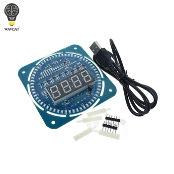 DS1302 Sukasi Skaitmeninis LED Ekranas Modulio Signalo Elektroninis Skaitmeninis Laikrodis LED Temperatūros Displėjus 5V