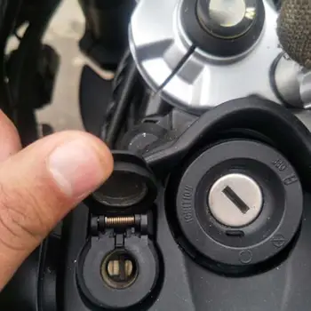 Atsparus vandeniui Motociklą 12V Dual USB Įkroviklio Maitinimo Adapteris Hella DIN Kištukinis BMW Triumph Motociklą