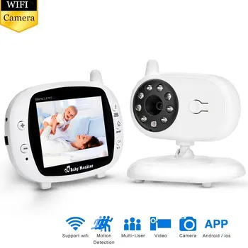 HD 1080P Wifi Kamera 3.5 colio Kūdikių priežiūros Prietaisas, Naktinio Matymo Stebėti, Kūdikių Priežiūros Prietaisas Kūdikio stebėjimo