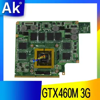 AK GTX460M 12 atminties G53S G73S G53SX G53SW G73SW G73JW notepad Grafikos VGA Vaizdo Kortelė 3G Asus G73JW G53JW G73 G53