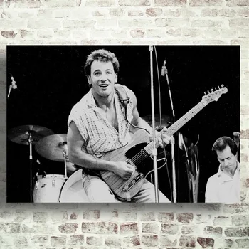 Bruce Springsteen plakatus šilko Plakatas Kambario Dekoro (be Rėmelio)