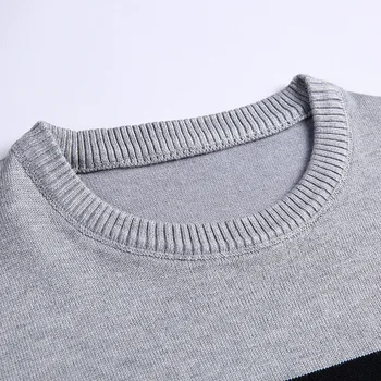2020 Prekės Vyrų Megztinis Džemperis Vyrams Megzti Jersey Dryžuotas Megztiniai Mens Trikotažas Drabužiai Sueter Hombre Camisa Masculina