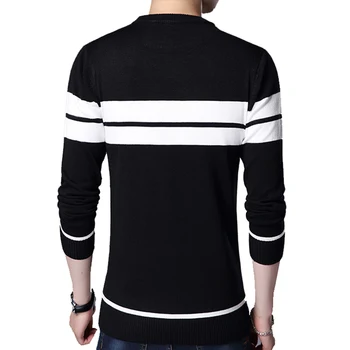 2020 Prekės Vyrų Megztinis Džemperis Vyrams Megzti Jersey Dryžuotas Megztiniai Mens Trikotažas Drabužiai Sueter Hombre Camisa Masculina
