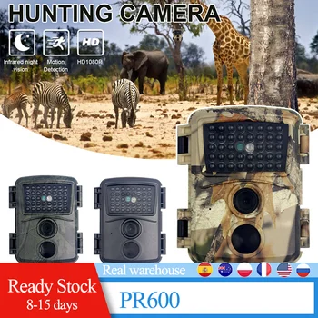PR600 Medžioklės Kamera, Foto Spąstus 12MP Wild-gyvenimo Takas su Naktinio Matymo Judesio Takas Terminio Vaizdavimo Vaizdo Kameros Medžioklės