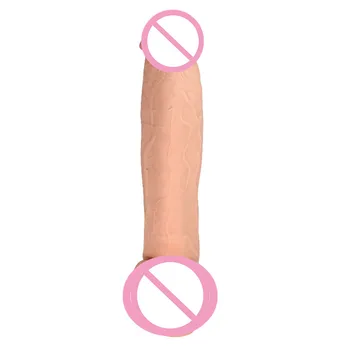 Didžiulis juodas Dildo realus 30x5.8cm didelis penis varpos imitatorius sekso moterų falos masturbacija prietaiso silikono dėvėti suaugusiųjų žaislai